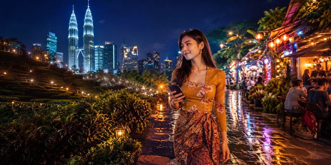 Kuala Lumpur users accessing the op13 mobile casino platform with a clear Bahasa Melayu interface